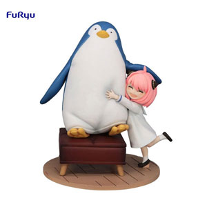 Spy X Family Exceed Creative Pvc Statue Anya Forger With Penguin