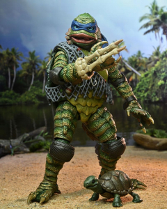 Universal Monsters X Teenage Mutant Ninja Turtles Scale Actionfigur Leonardo As The Creature