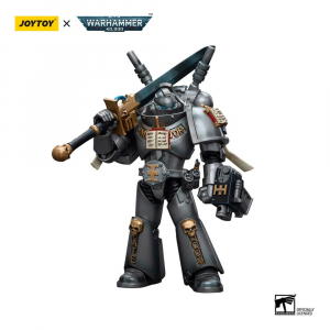 Warhammer 40k Actionfigur 1/18 Grey Knights Interceptor Squad Interceptor With Storm Bolter And Nemesis Force Sword