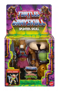Motu X Tmnt: Turtles Of Grayskull Deluxe Actionfigur Splinter-skull