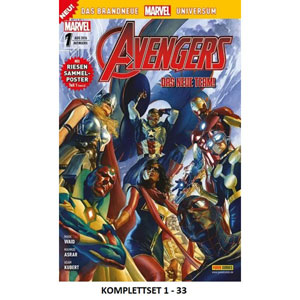 Avengers (2016) Komplettset 1-33