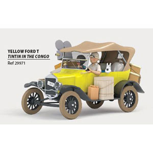 Tim Und Struppi Auto - Ford T Gelb