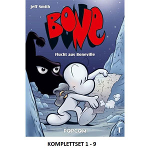 Bone Hc Komplettset 1-9 + Legenden