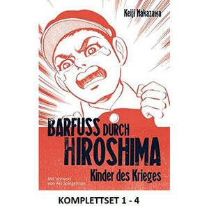 Barfuss Durch Hiroshima Komplettset 1 - 4