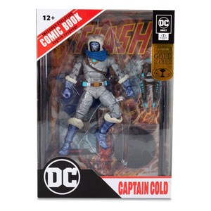Dc Direct Actionfigur & Comic Captain Cold Variant (gold Label) (the Flash)