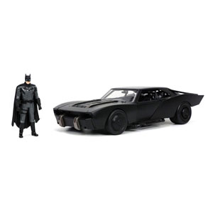 Batman 2022 Hollywood Rides Diecast Modell 1/24 2022 Batmobil Mit Figur