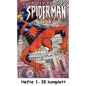 Spider-man Komplettset 1-38 - Peter Parker